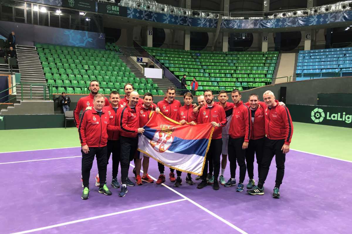 Trijumf Srbije za plasman na finalni turnir Dejvis kupa 2019